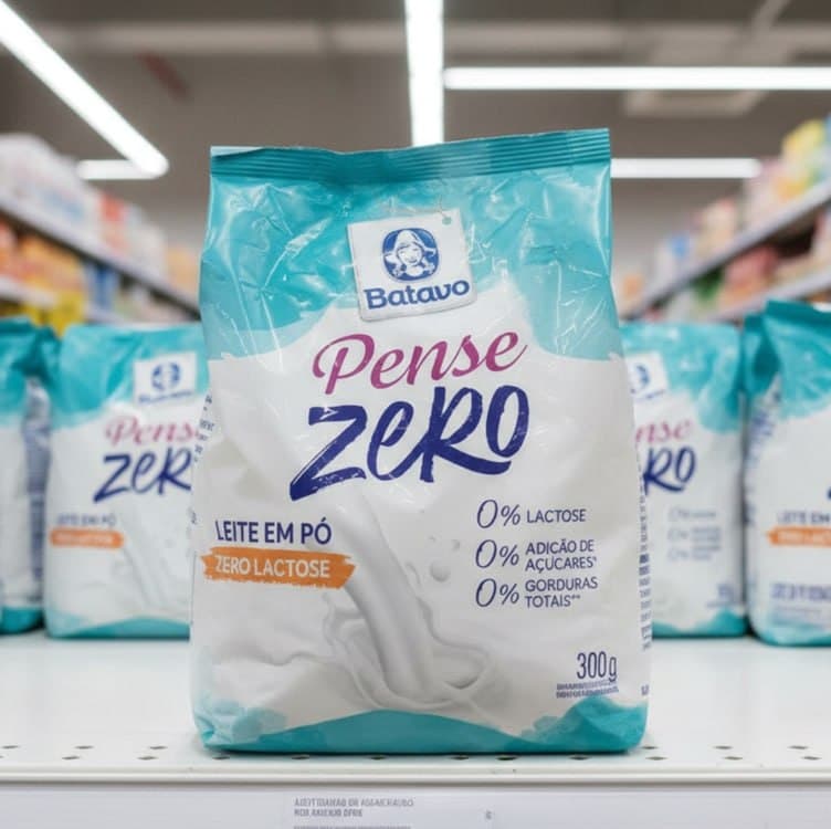 Leite em Pó Desnatado Instantâneo Batavo Pense Zero 300g